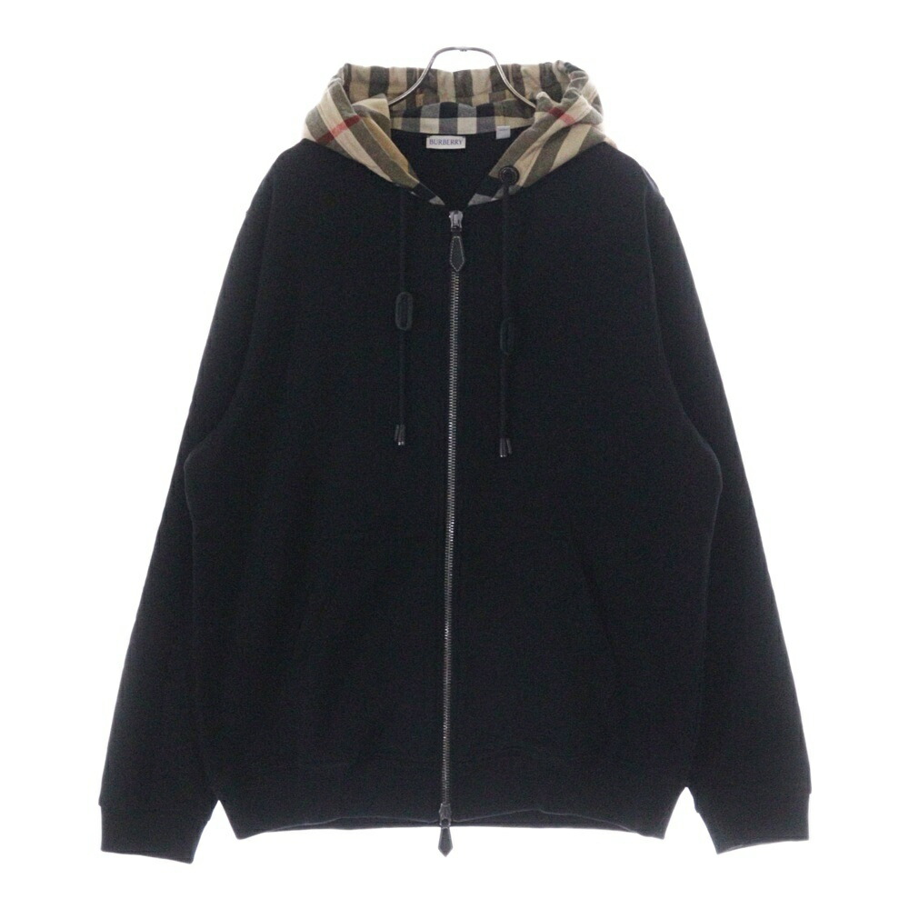 ロ*ー様 【正規品】BURBERRY バーバリー パーカー TBロゴ 黒 Lサイ BURBERRY バーバリー パーカー フーディー プルオーバー