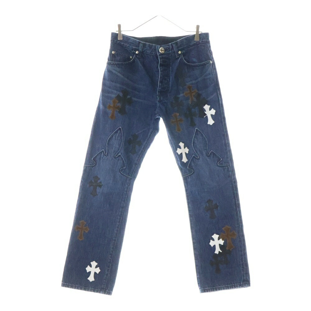 楽天市場】CHROME HEARTS(クロムハーツ) サイズ:25 DNM PANTS BLK