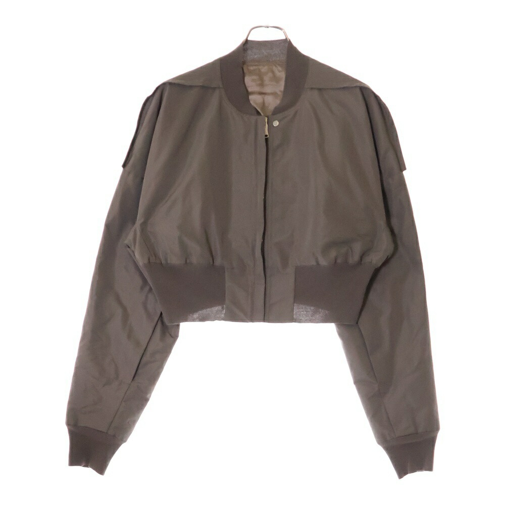 【Rick Owens】アリスクロップドボンバージャケット Rick Owens】アリスクロップドボンバージャケット