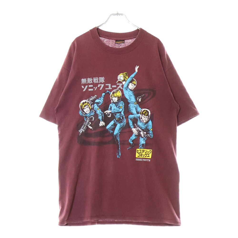 スペシャル無敵戦隊ソニックユースビンテージ バンドTシャツsonic youth SONIC YOUTH 