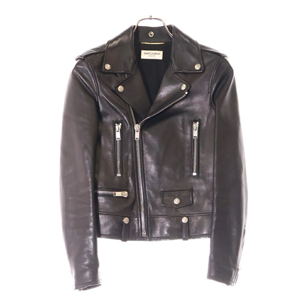 【メル】Saint Laurent Paris ダッフルボアジャケット ボンバージャケット（スエード） | Saint Laurent サンローラン