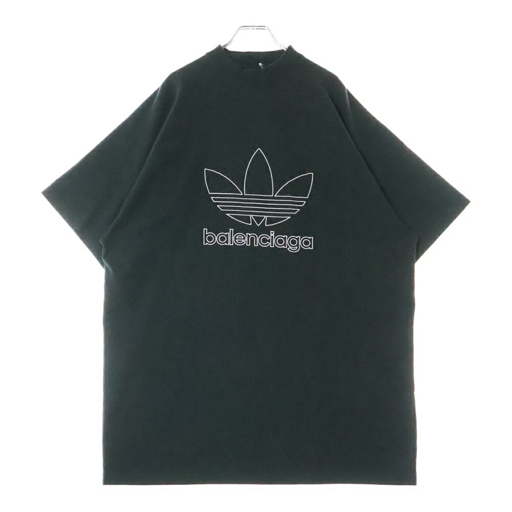 【送料込】BALENCIAGA★ロゴ ダブルTシャツ BALENCIAGA 美品○BALENCIAGA バレンシアガ 22AW 641655 ラージ