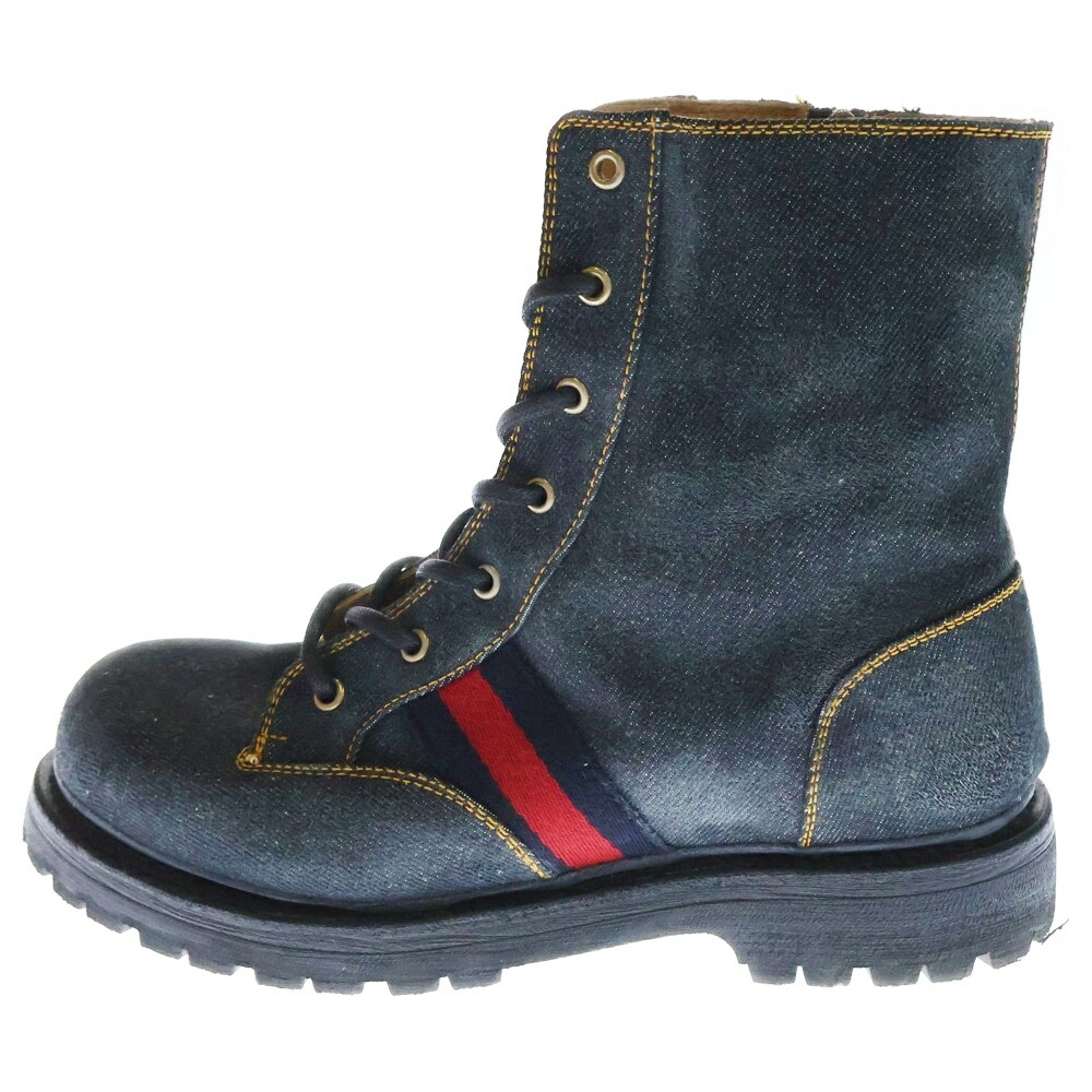 楽天市場】GUCCI(グッチ) サイズ:36 GG 70mm Quilted Lace Up