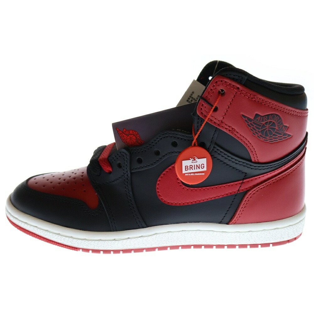 日本未発売　nike air Jordan 1 bredカラー　28.5 NIKE WMNS AIR JORDAN 1 HIGH SATIN BREDが10/18に国内発売予定