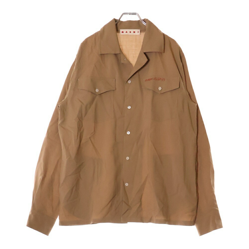 MARNI - MARNI マルニ ブラウス 38(S位) ベージュ等(総柄) 【古着】【中古】 楽天市場】MARNI（柄総柄）（レディースファッション）の通販