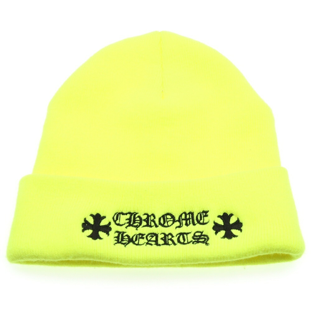 クロムハーツ ニット帽 OS CHROME HEARTS クロムハーツ ニットキャップ メンズ レディース