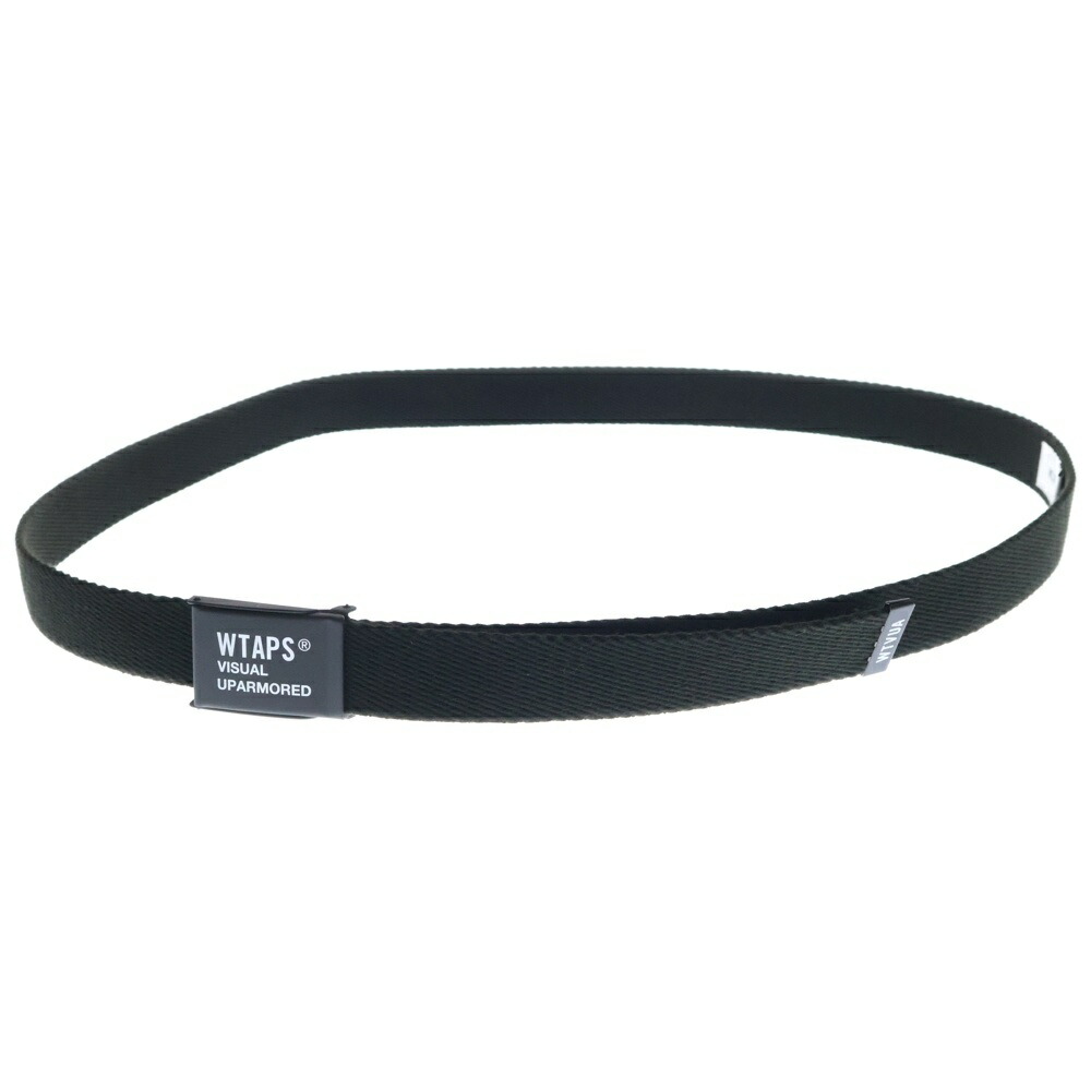 断*離様 ダブルタップス wtaps ガチャベルト ブラック WTAPS 新品 ダブルタップス WEBBING BELT ベルト BLACK ブラック