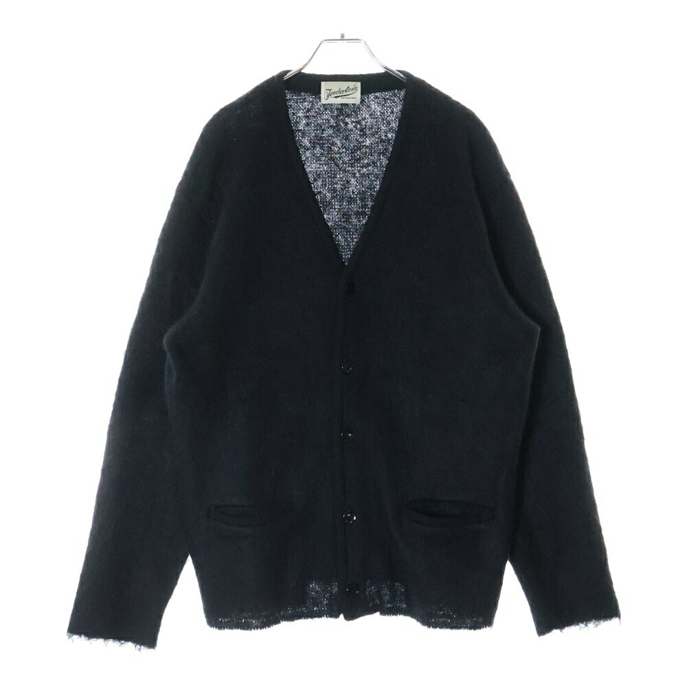 テンダーロイン モヘアカーディガンBLACK Sサイズ TENDERLOIN テンダーロインCARDIGAN モヘア カーディガン S