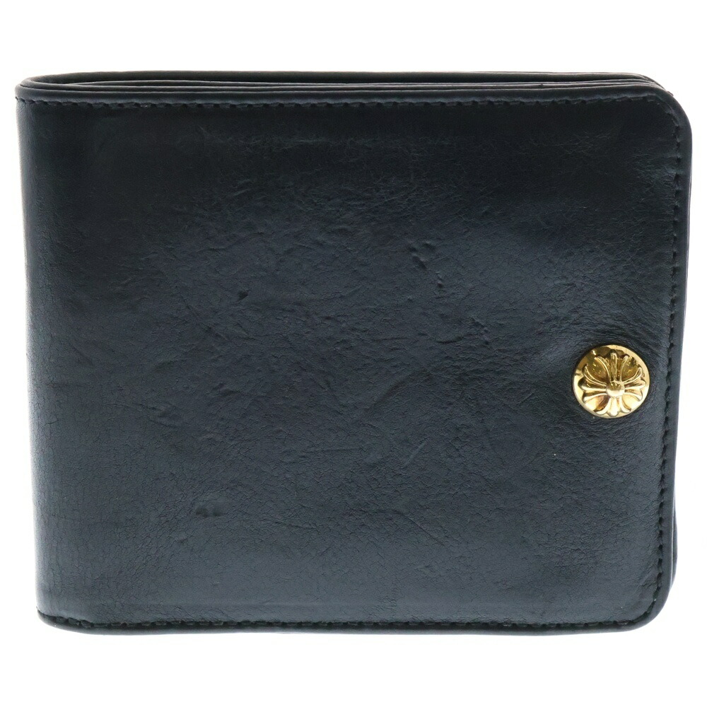 thug club 財布　二つ折り　レザー　黒 THUG CLUB サグクラブ ROCK WALLET 2つ折り財布 ブラック