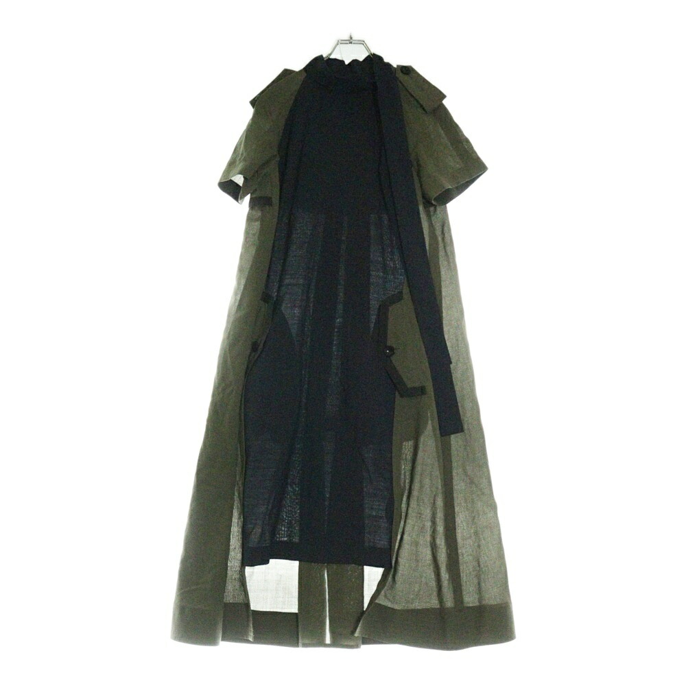 Nylon Twill&Jersey Dress 2024SS サカイ sacai(サカイ) / 2024SS/Nylon Twill&Jersey Dress/1/コットン