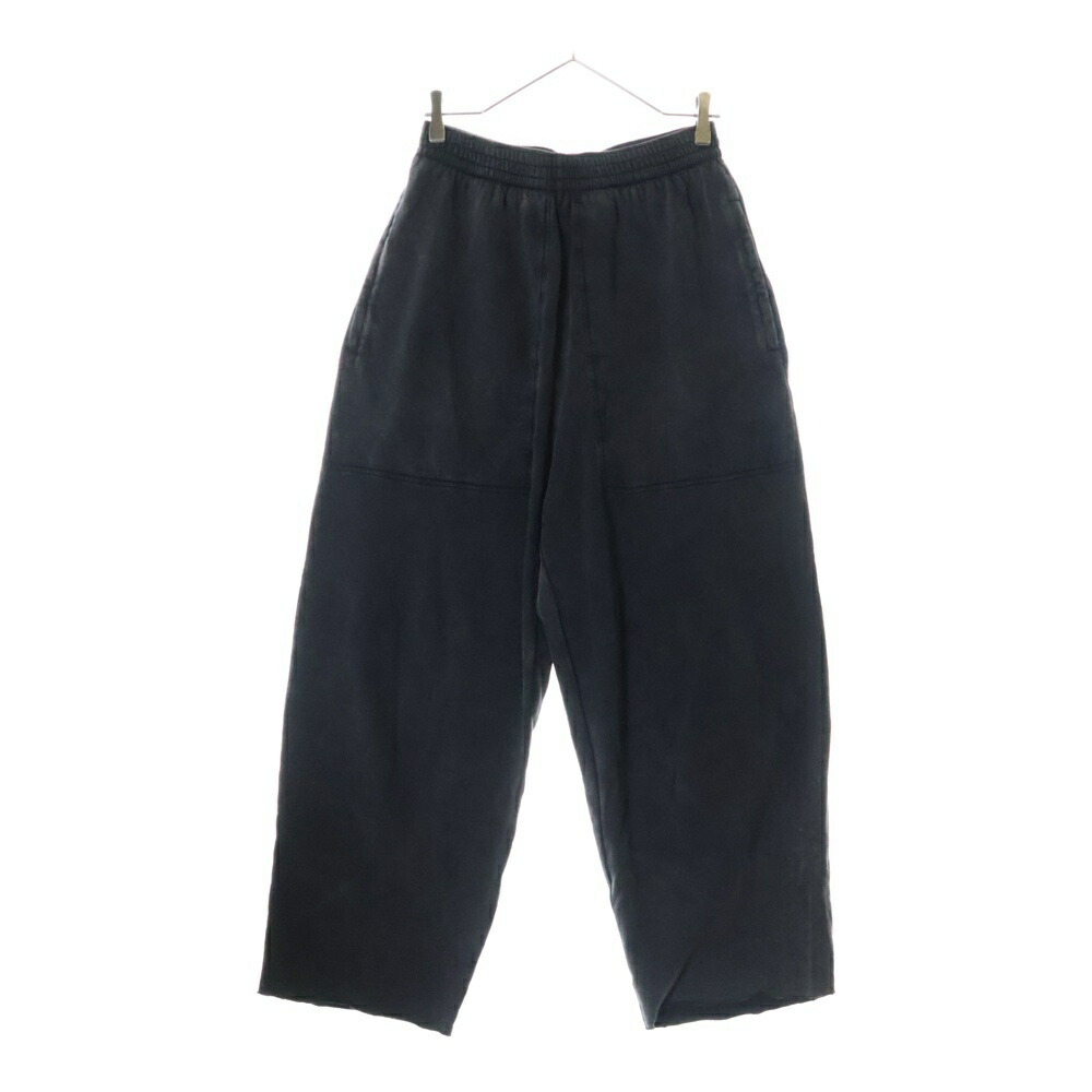 BALENCIAGA ロングパンツ ブラック 34 シンプル 着回し BALENCIAGA バレンシアガ ロングパンツ 23AW 768814 TPT15