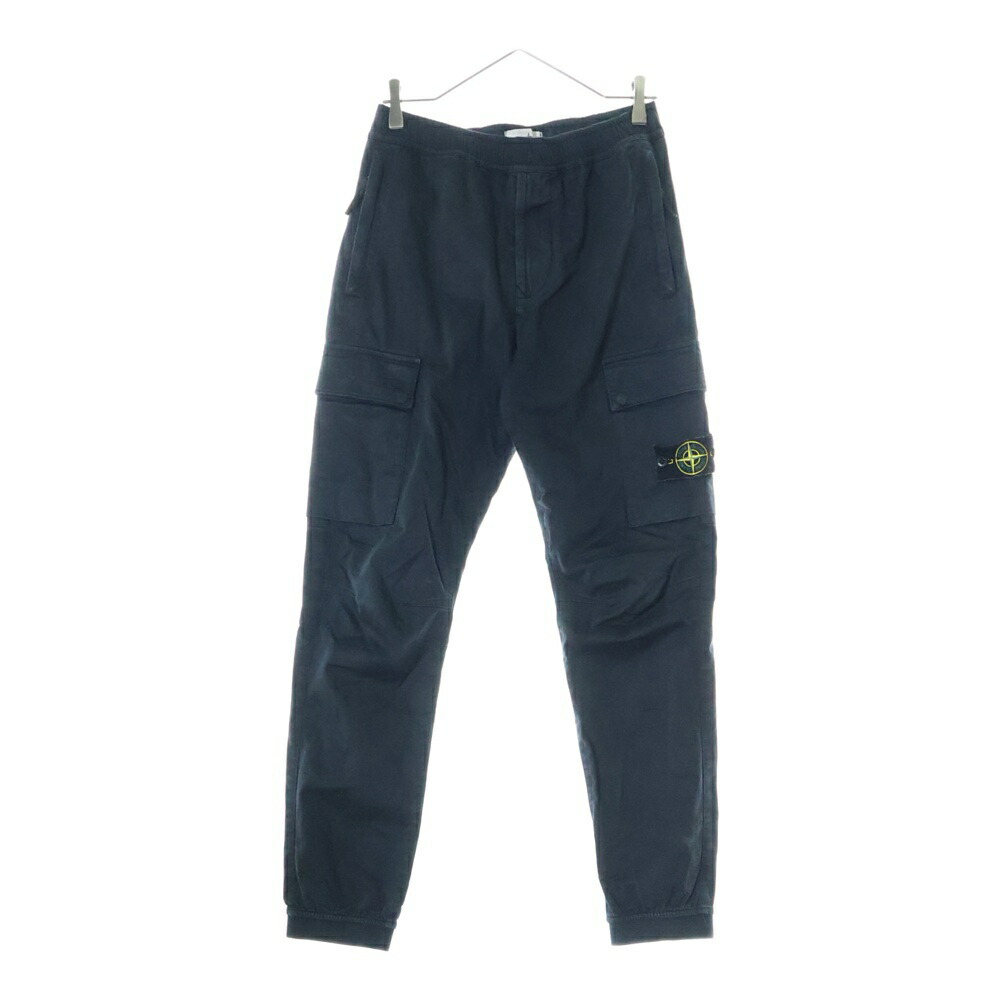 Stone Island 黒 ナイロン ワークパンツ/29 STONE ISLAND ストーンアイランド 19SS 691564212 Nylon metal