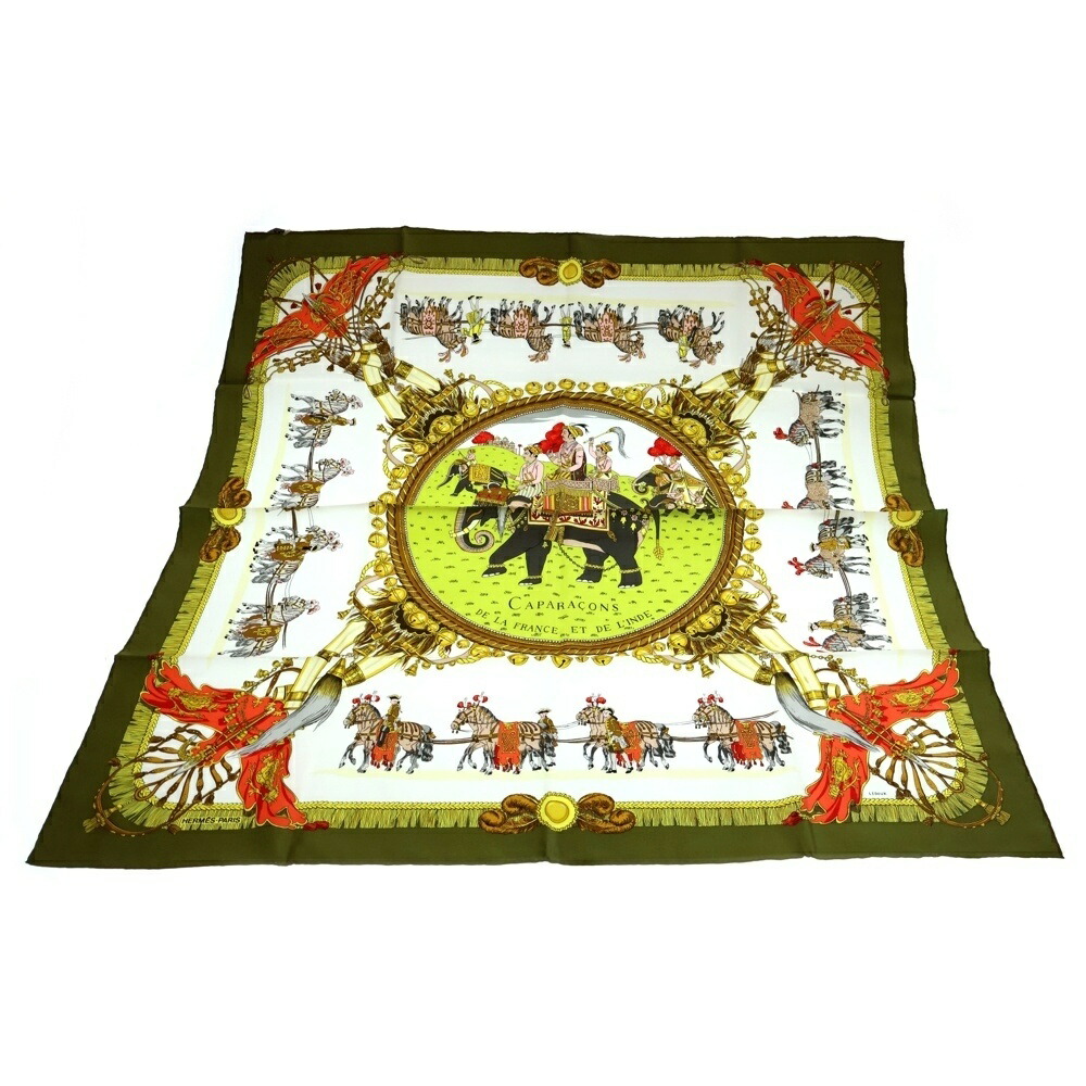 楽天市場】HERMES エルメス カレ90 『EARLY AMERICA（古き良きアメリカ