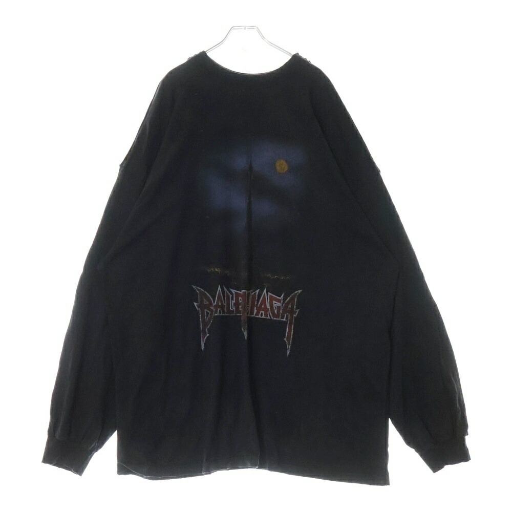美品✨ BALENCIAGA カバースリーブ　ブラウスポンチョ　ブラック 34 9225g060001-1.jpg
