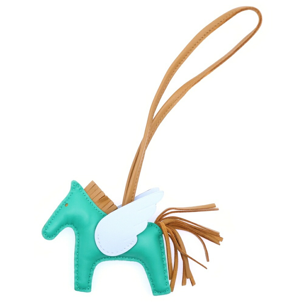 楽天市場】HERMES(エルメス) ロデオペガサスチャームPM ミント