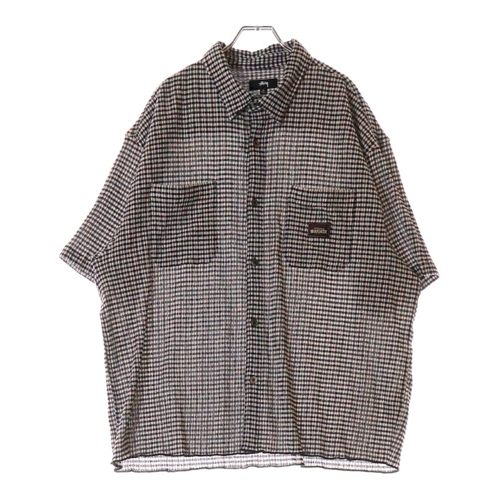 Stussy チェック柄 半袖シャツ XL 楽天市場】STUSSY(ステューシー) サイズ:XL コットン チェック柄