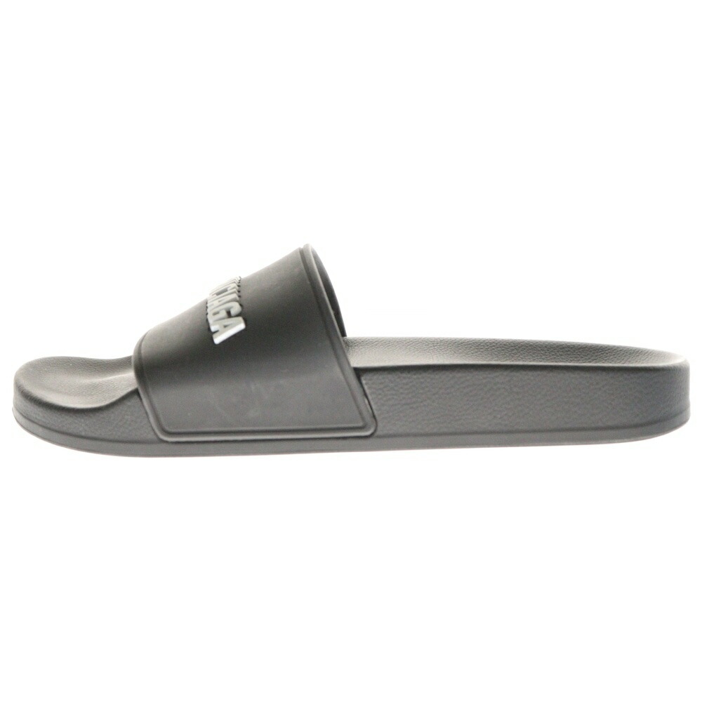 【BALENCIAGA】ロゴプリント スリッポン スライド☆SALE中 BALENCIAGA - バレンシアガ 738744 POOL SLIDE ロゴライン