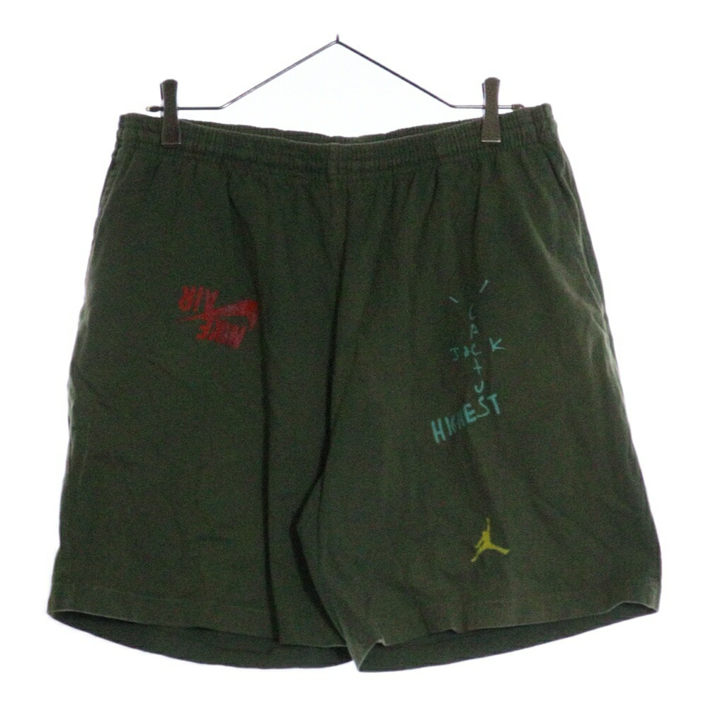 Air Jordan Travis Scott Fragmentショーツブラック Air Jordan Travis Scott Fragment Shorts 