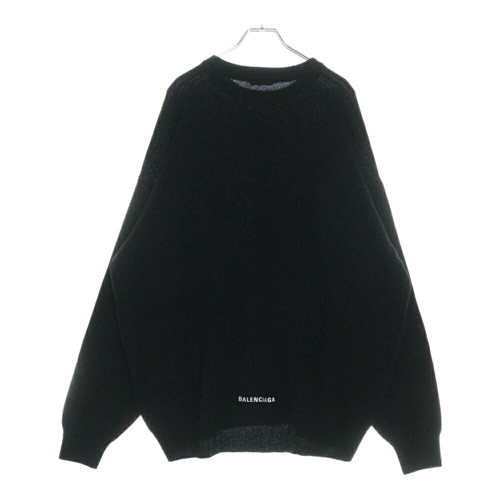 バレンシアガ　BALENCIAGA ニット 楽天市場】BALENCIAGA(バレンシアガ) サイズ:L 刺繍ロゴ
