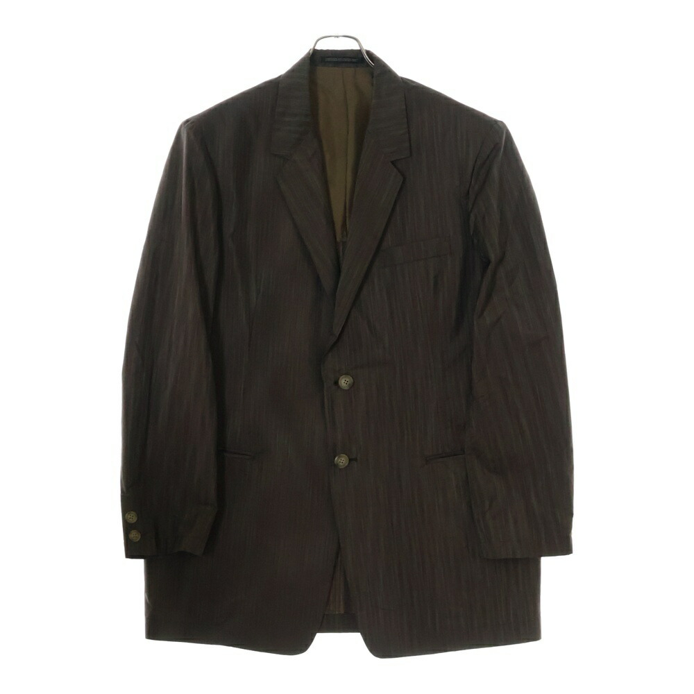 新品 ヨウジヤマモト プールオム ヘチマカラー ウール 4B ジャケット グレー ヨウジヤマモト プールオムYohji Yamamoto POUR HOMME ウール