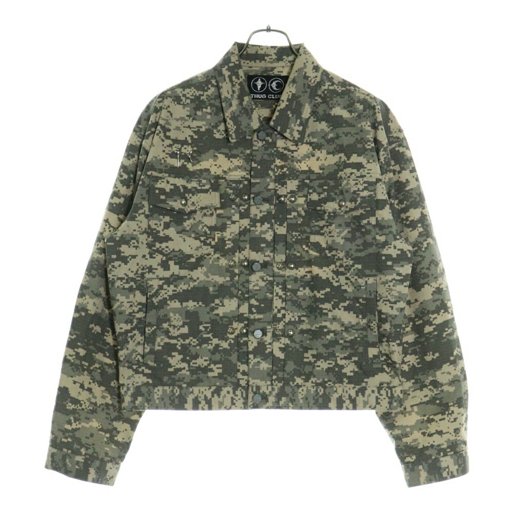 楽天市場】THUG CLUB(サグクラブ) サイズ:01 24AW TC Army Jacket カモ