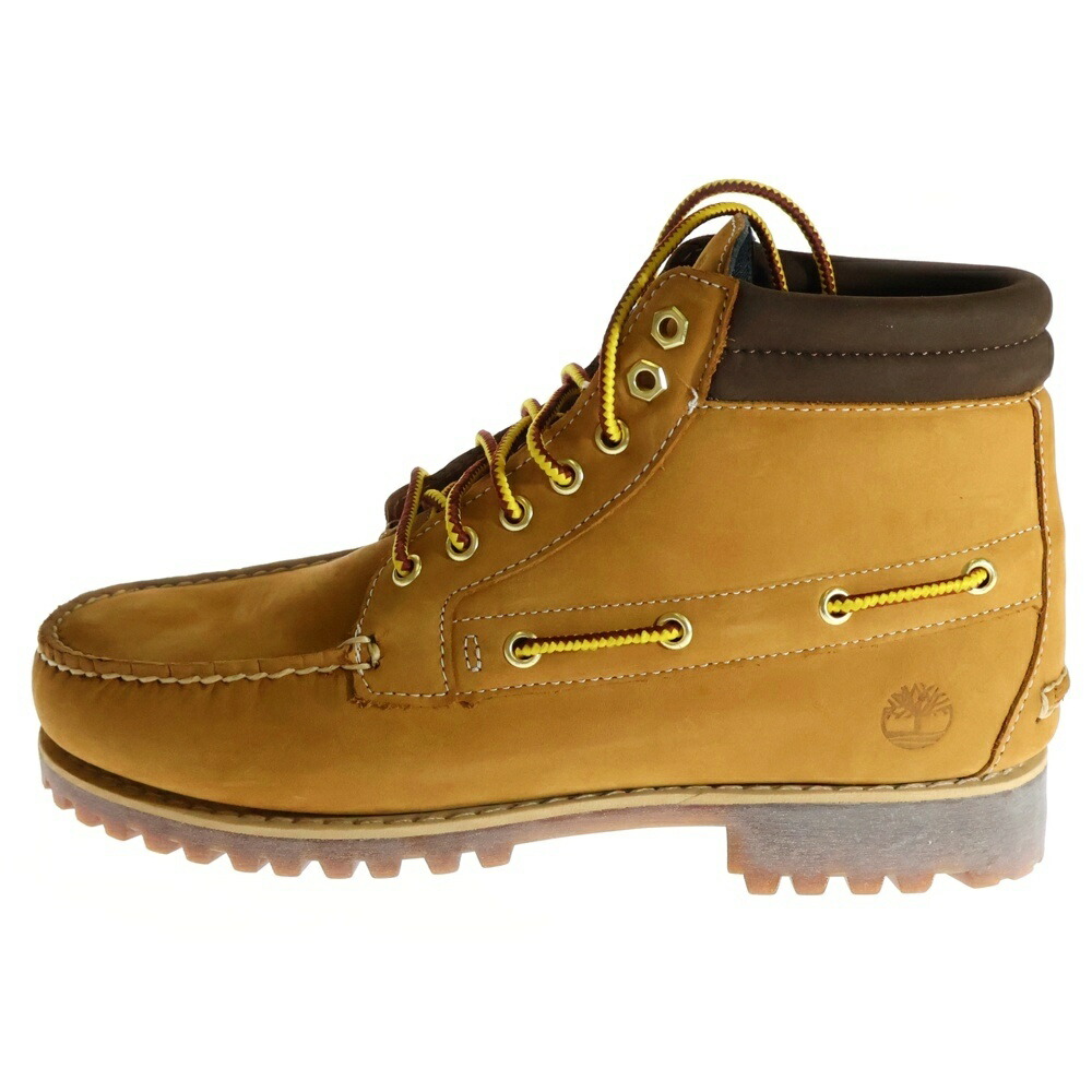 新品　Timberland ブラウン ハイカットシューズ　26㎝ Timberland A297Q Maple Grove Leather CHUKKA HLAZED GINGER