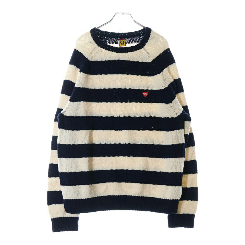 HUMAN MADE ストライプ長袖カットソー 楽天市場】HUMAN MADE(ヒューマンメイド) サイズ:L 23AW STRIPED