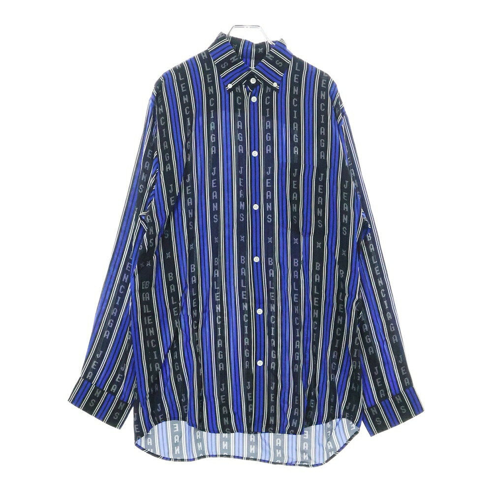 19ss BALENCIAGA バックロゴデニムシャツ バレンシアガ BALENCIAGAのフリマアイテム一覧