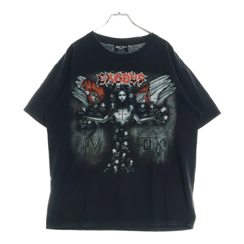EXODUS ロングTシャツ　1993年来日時 EXODUS】ロックTシャツ メンズ バンドTシャツ メンズ EXODUS