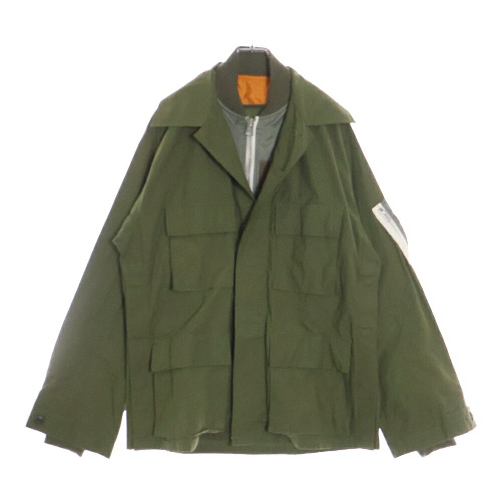 楽天市場】Sacai(サカイ) サイズ:3 22AW Mix Padded Shirt