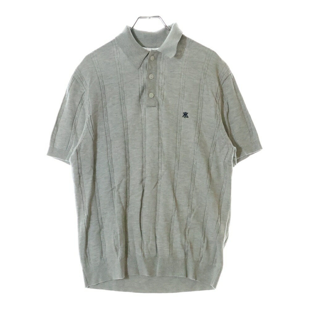 Kith ニットポロ　半袖 新品 夏らしいサマーニット使い KITH KIDS ポロシャツ - メルカリ