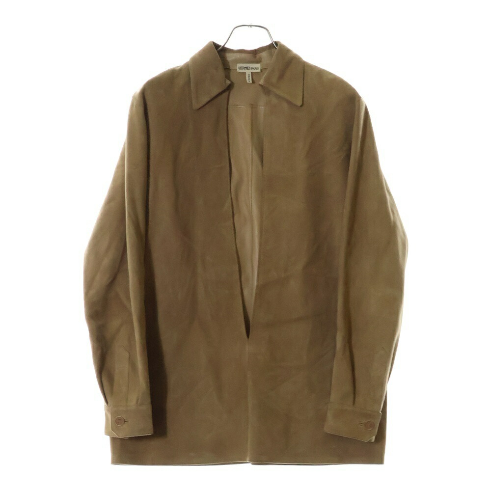 【コーデがランクアップ♪】HERMES ジャケット varsity-jacket-with-clou-de-