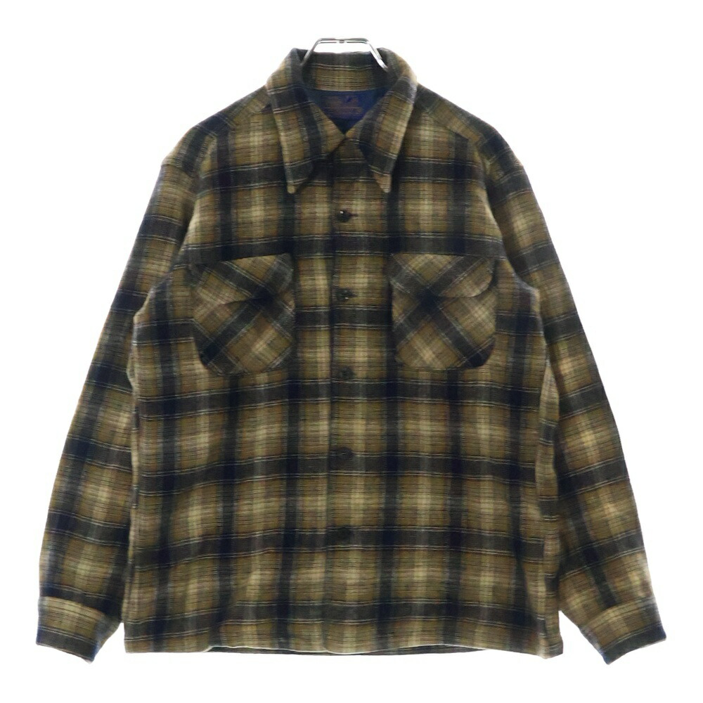 70s PENDLETON オンブレ　Mサイズ　ロング 楽天市場】PENDLETON(ペンドルトン) サイズ:L 70S VINTAGE