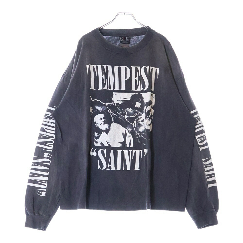 セントマイケル SIN LS TEE プリント ロングスリーブ Tシャツ L セントマイケル SIN LS TEE プリント ロングスリーブ Tシャツ L