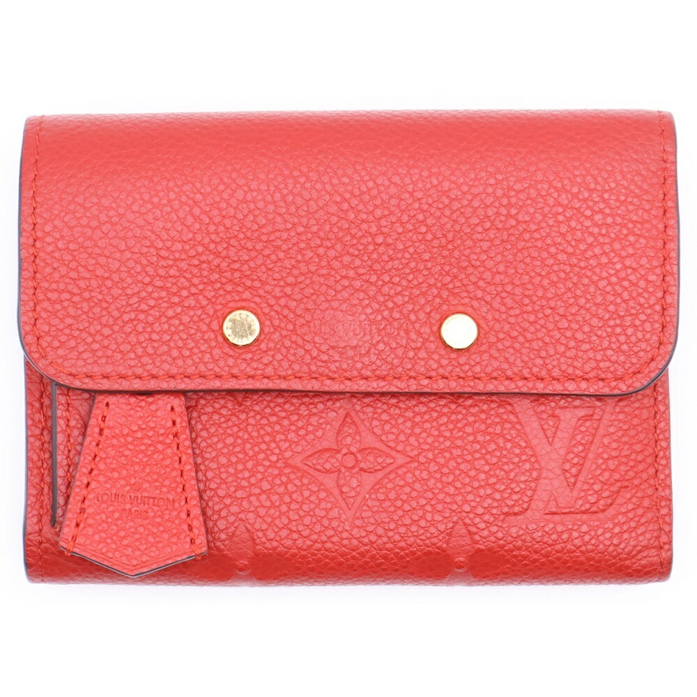 美品♥Louis Vuitton 大人気マルリニ 二つ折り財布 ピンク ルイヴィトン/2つ折り財布/ポルトフォイユ・クレア/ピンク/型番