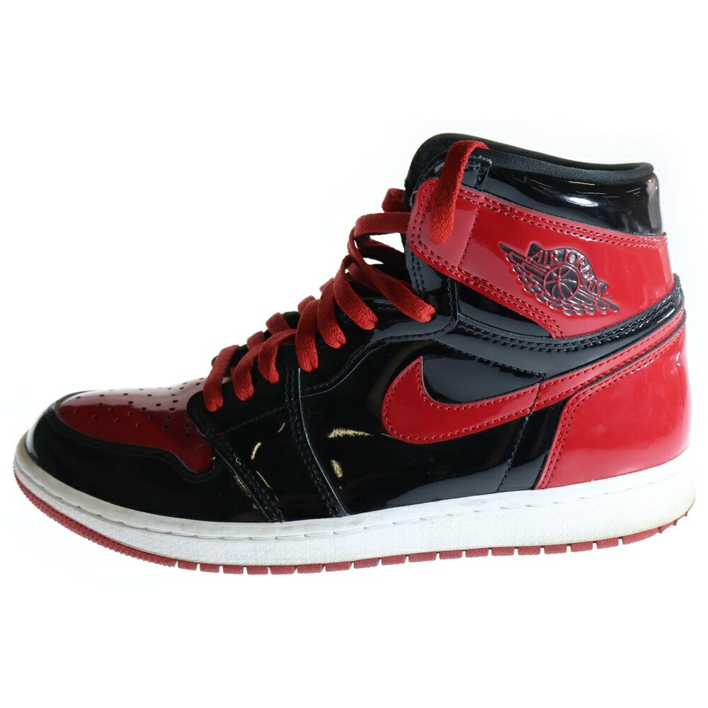 Nike 77 赤/黒 ハイカットシューズ　箱無し 1円○極美品 箱付き○ナイキ NIKE○AIR FORCE 1 MID'7○エア