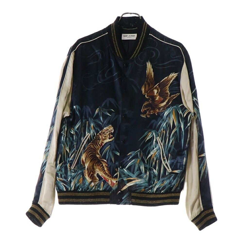 【〜3/31】 SAINT LAURENT サンローランパリ　L2-B MA-1 楽天市場】サンローランパリ SAINT LAURENT PARIS サイズ:44 L17