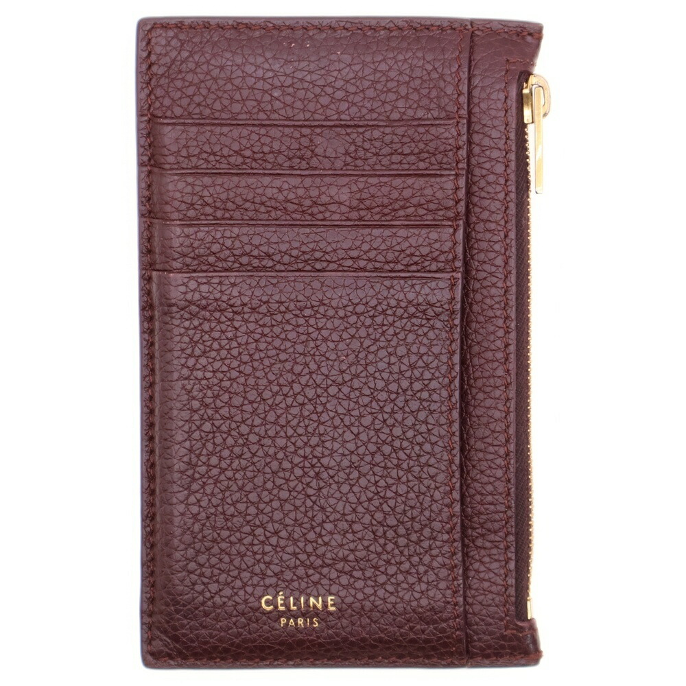 楽天市場】CELINE(セリーヌ) コンパクトジップ カードホルダー カード