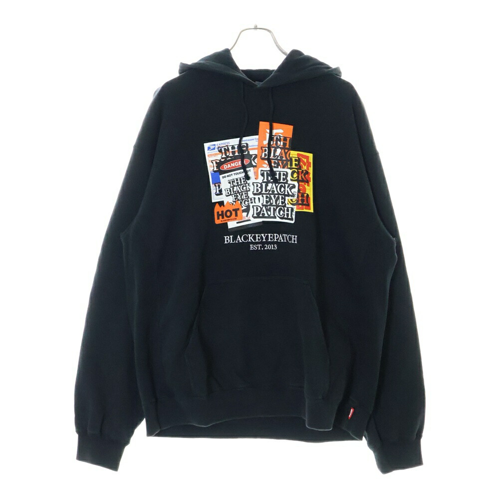 ほぼ未使用 ブラックミーンズ black means 般若心経 パーカー blackmeans - スポットアイテム 般若心経カエルパーカー BLACK