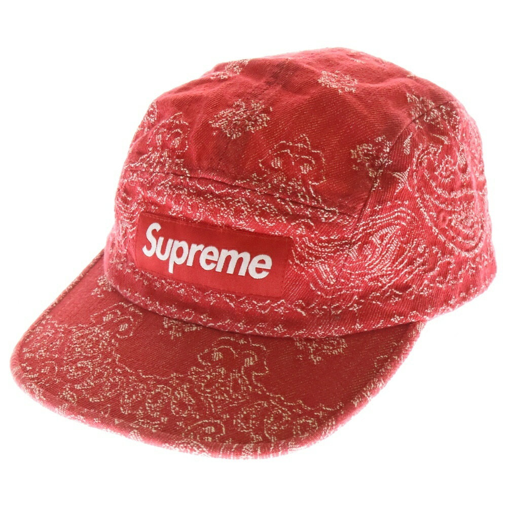Supreme デニムキャップ ロゴ刺繍 Supreme デニムキャップ Sロゴ刺繍