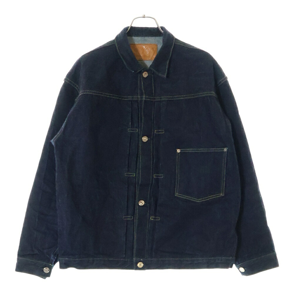 SUBCULTURE(サブカルチャー) サイズ:48 S06XX Denim Jacket SCJK-CL07 デニムジャケット シンチバック付き インディゴ【中古】【程度B】【カラーブルー】【オンライン限定商品】｜ブランド買取・販売　BRING