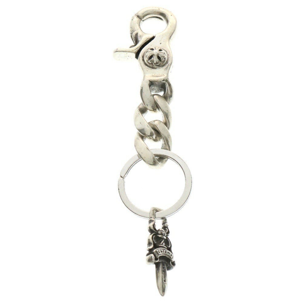 Chrome Hearts SHORT CHN CLASSIC−S クロムハーツ CHROME HEARTS KEY CHAIN SHORT CLASSIC CLIP w/DAGGER クロム