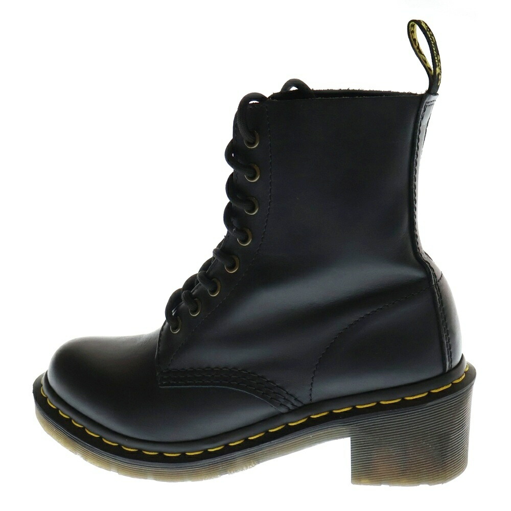 専用　ドクターマーチン　8ホール　UK5 ブラック　レザー　24センチ Dr.Martens ドクターマーチン 8ホール UK5