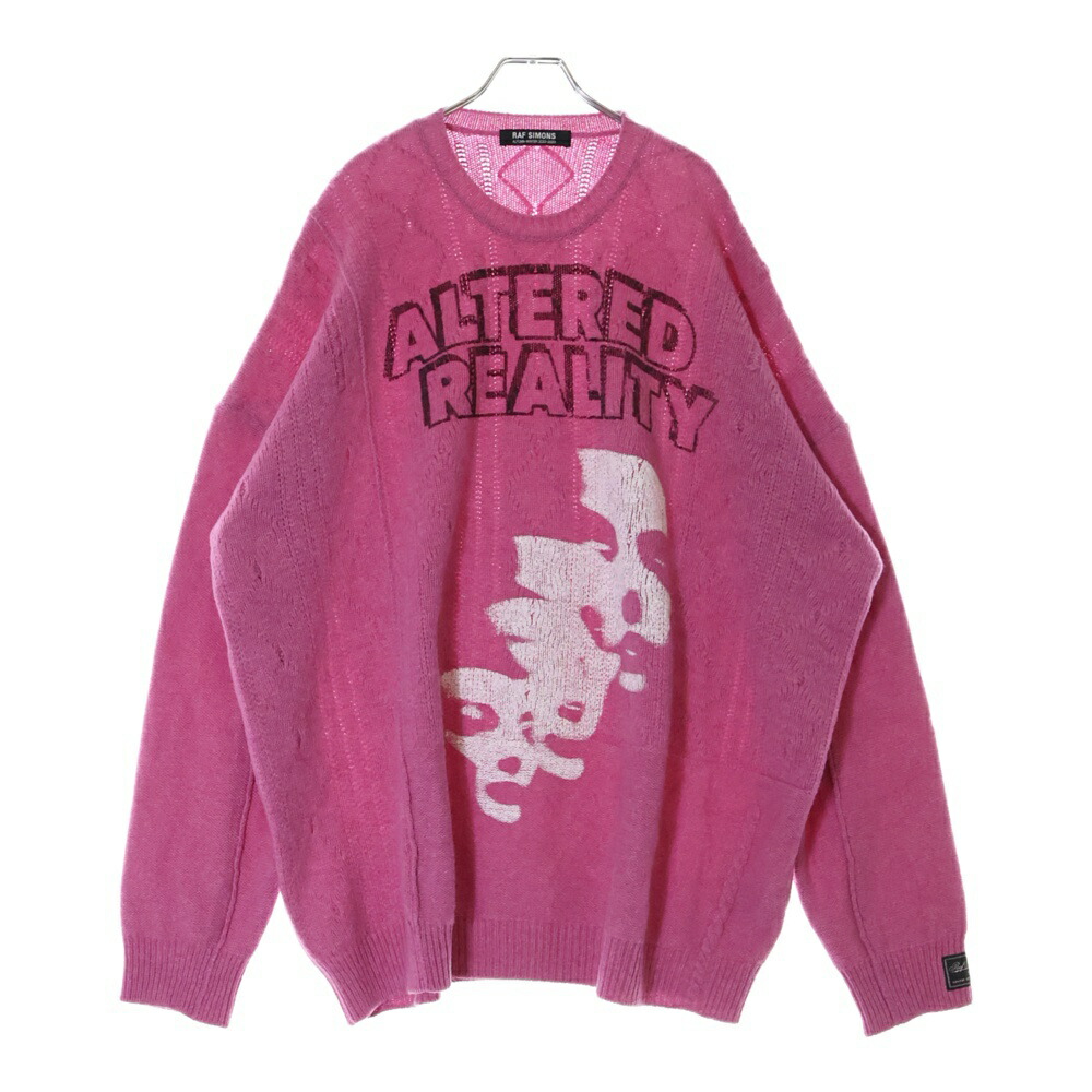 新品タグ イタリア製 RAF SIMONS ボーダー ニット ラップ スカート RAF SIMONS】ARCHIVE REDUX BORDER KNIT | AURUM R