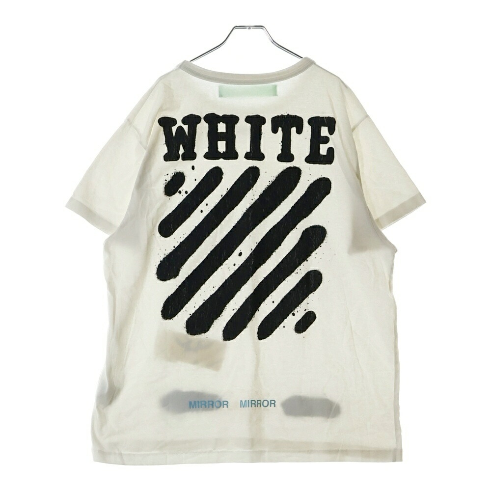 ADG★ 。OFF-WHITE サイドアローロゴプリントクルーネックXXL 楽天市場】OFF-WHITE(オフホワイト) サイズ:S Arrow L/S T-Shirt