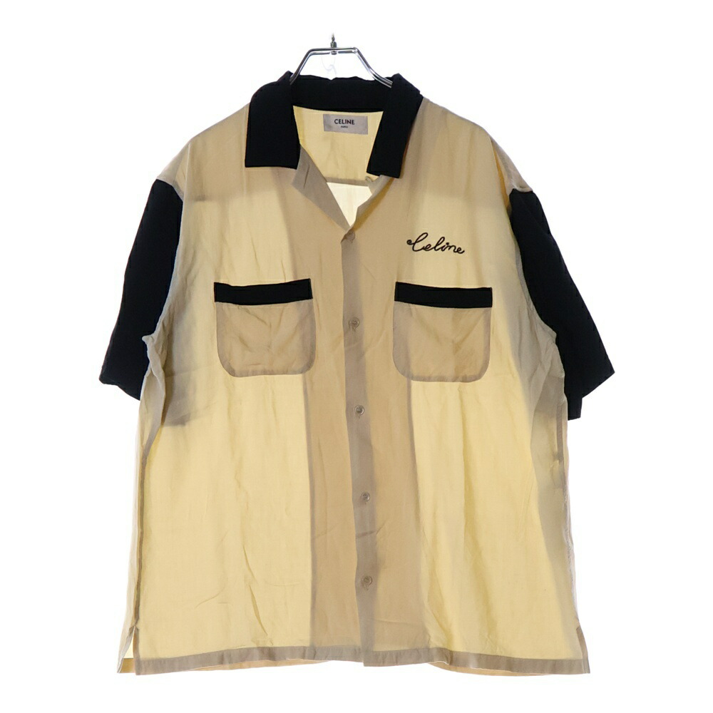 CELINE セリーヌ　23ss アロハ　オープンカラー　半袖　エディスリマン 楽天市場】CELINE(セリーヌ) サイズ:41 23AW Animal print loose