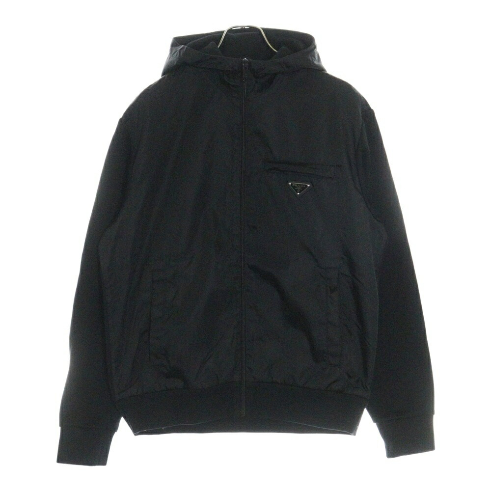 PRADA ラムレザージャケット　パーカー　美品 楽天市場】PRADA(プラダ) サイズ:44 Lamb Leather Knit Zip