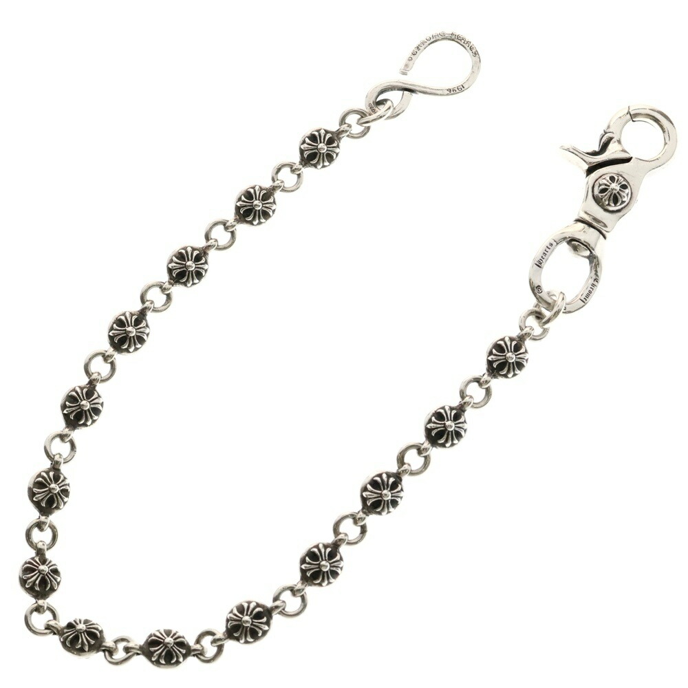 クロムハーツ　クロスボール　ウォレットチェーン　ワンクリップショート CHROME HEARTS クロスボール ウォレットチェーン 2クリップ
