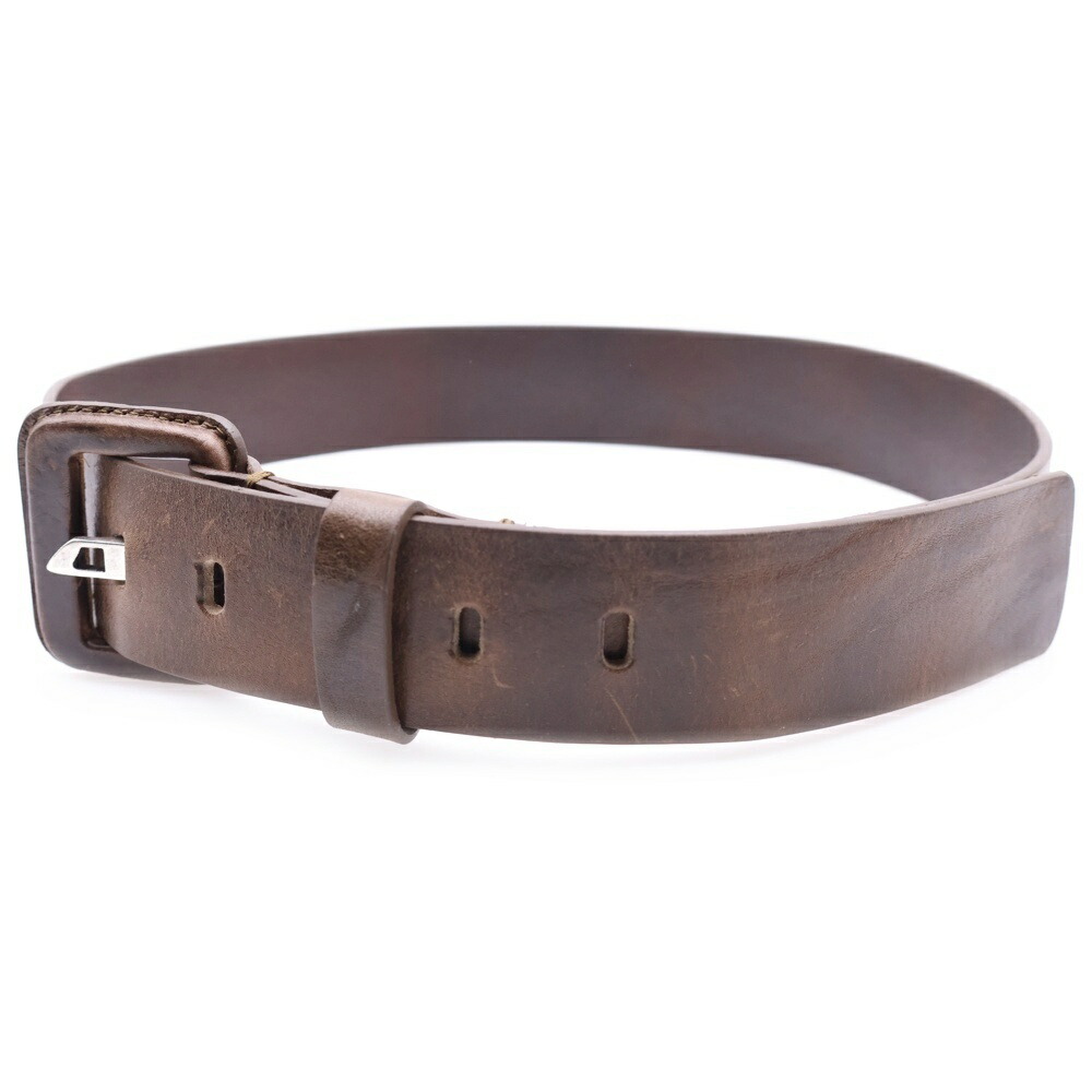 猫 DIESEL 装飾バックル レザーベルト 80/32 レディース ベルト レザー（ベルト）｜DIESEL（ディーゼル）の