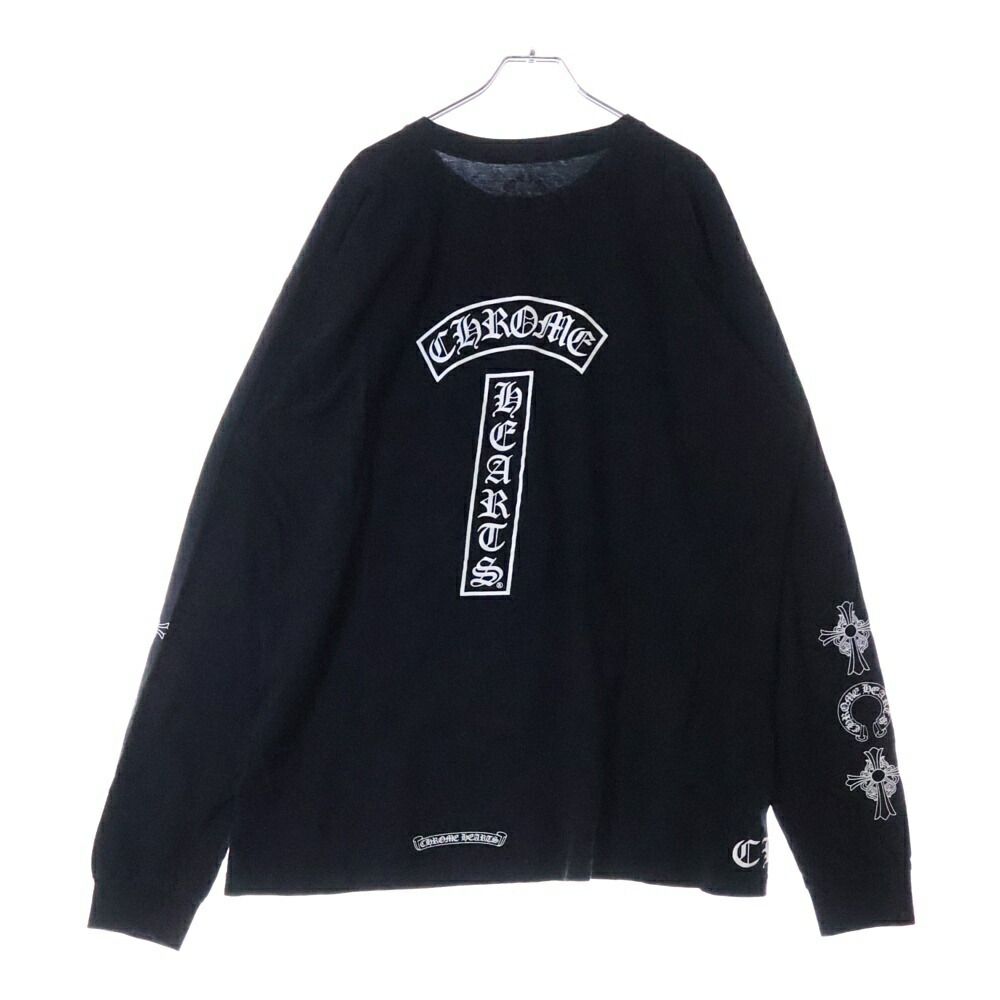 CHROME HEARTS ロンT Mサイズ USA製 クロムハーツ Chrome Hearts Tシャツ カットソー ロンT レッド